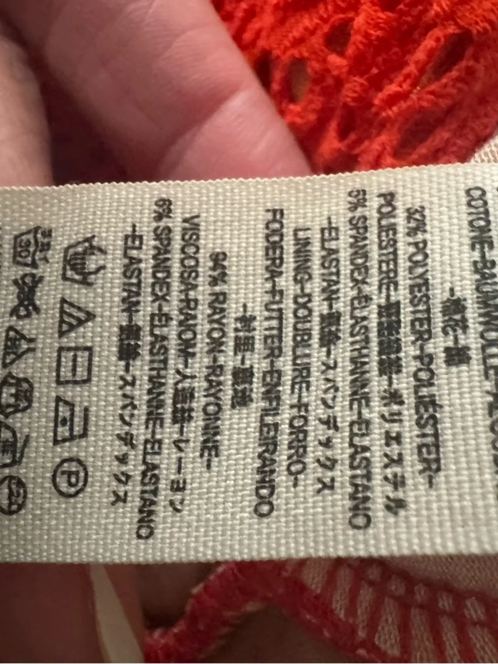 Free People strapless crochet
